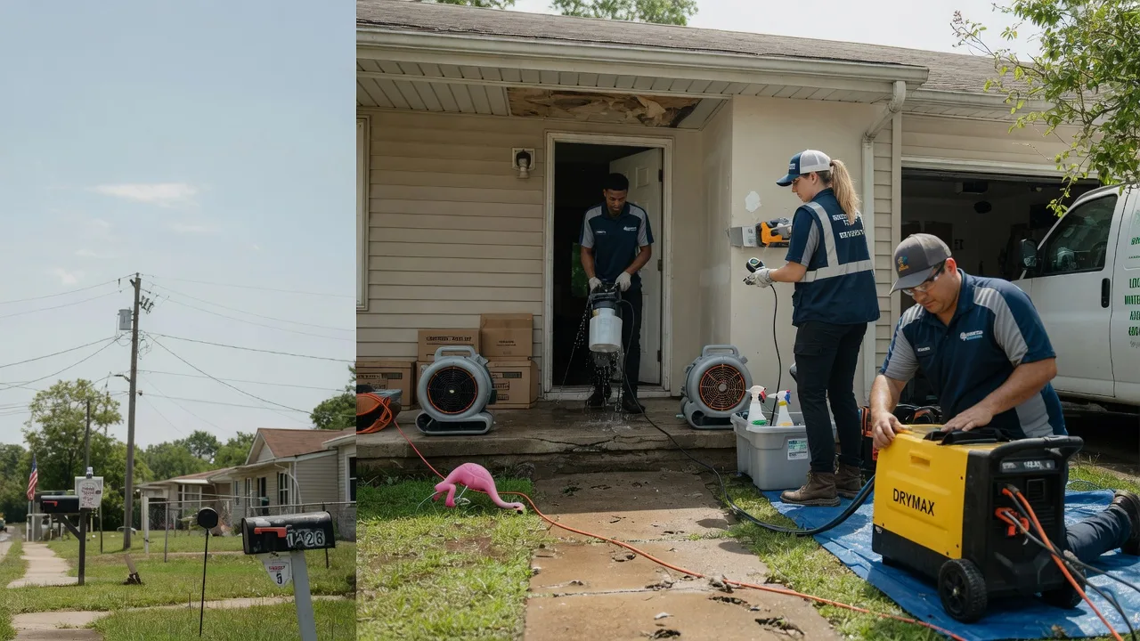 Storm Damage Water Removal in Scott, OH near me